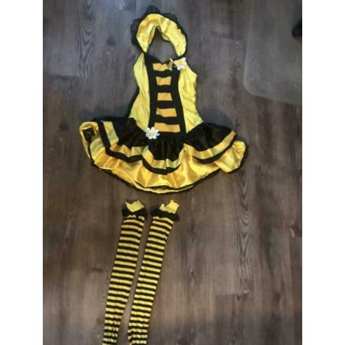 Bijenpak carnaval dames s/m