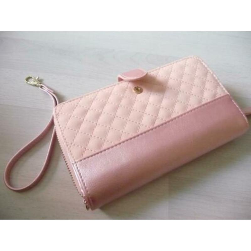 3+1 SALE!! Te gekke leuke roze portemonnee