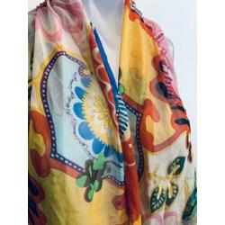 Designers prachtige grote shawl met pailletten