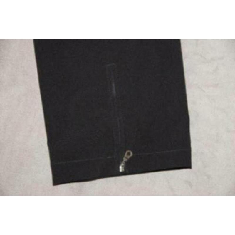 CAMBIO pantalon, 3/4 capri, zwart, Mt. 36