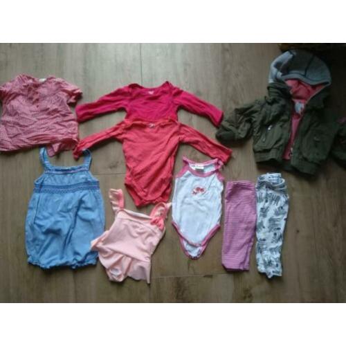 Pakket kleding meisje maat 68