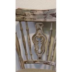 Gave nieuwe Ibiza shabby chique stoelen 3st