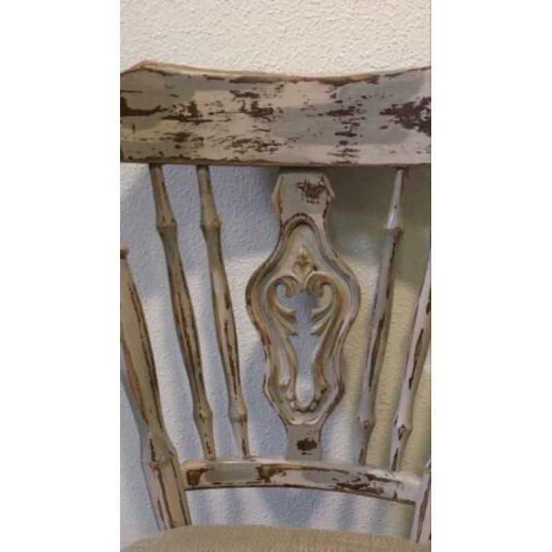 Gave nieuwe Ibiza shabby chique stoelen 3st