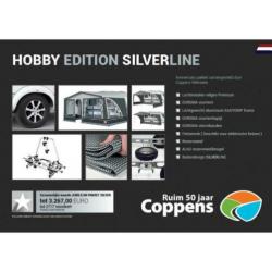 Hobby De Luxe Edition 545 kmf 2020 SILVERLINE ACTIE COMPLEET
