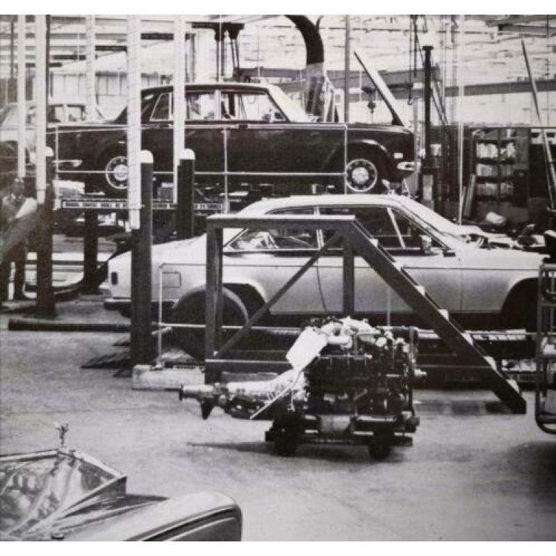 Zeldzaam ROLLS ROYCE - 1978 - autofolder