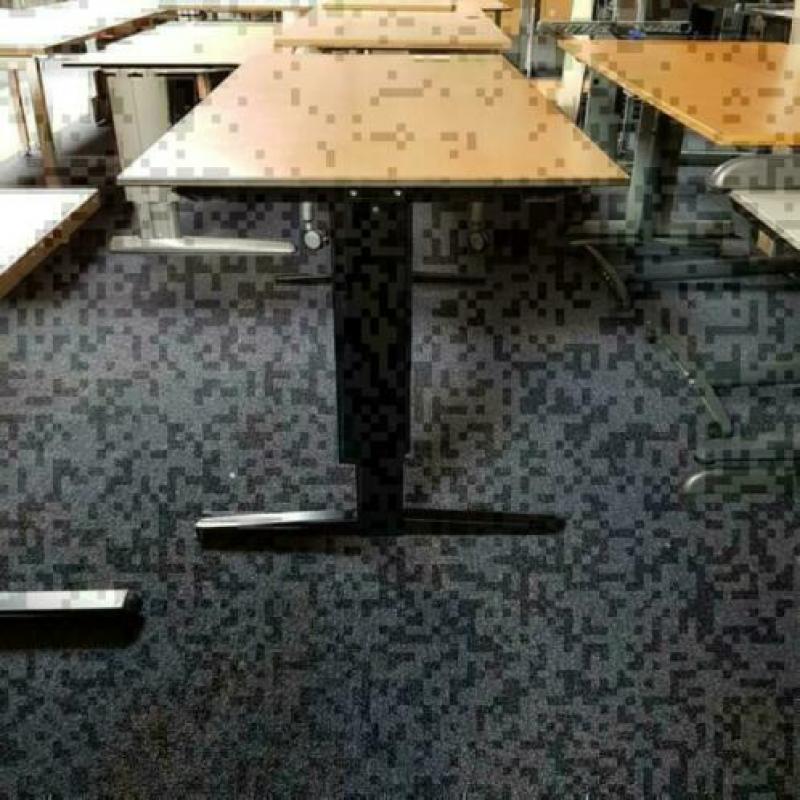 Bureau 160x80 cm, trespablad/beuken KSB Den Bosch BU431