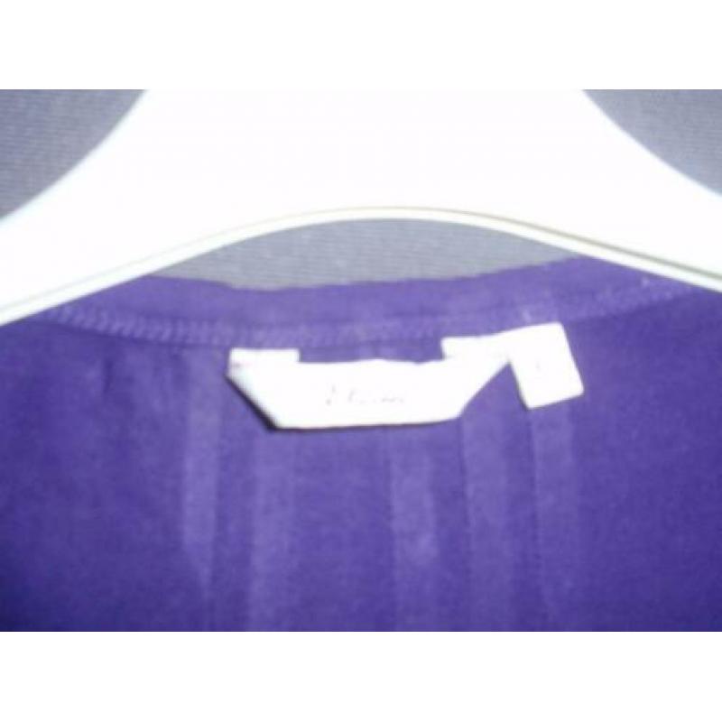 Maat l - miss etam - tuniek in paars met kant