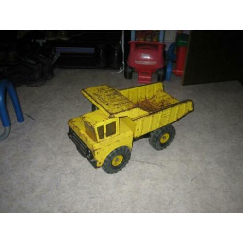 Grote tonka kiepwagen en Buldozer