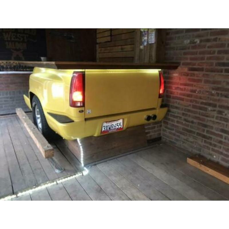 Mancave bar chevrolet Stepside One of a kind