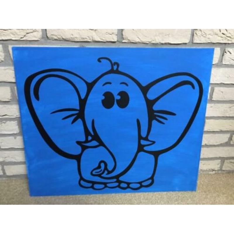 Decoratie schilderij kinderkamer of babykamer