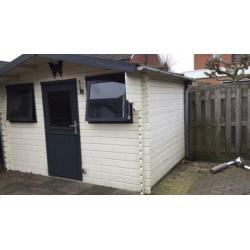 Houten tuinhuis 375x300 cm