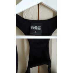 Freak of Nature studded bodysuit maat 8/36.