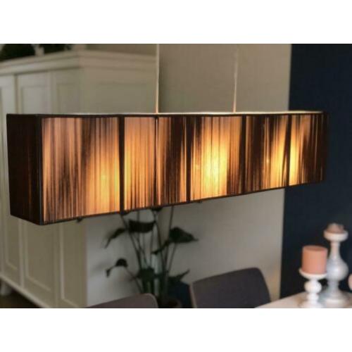 Bruine hanglamp / eetkamerlamp