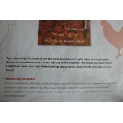 Begin van mooi gerecht Historische menu's Menus historiques