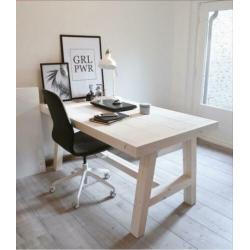 Bureau tafels steigerhout