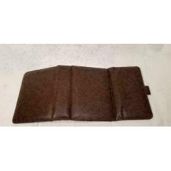 F023 agenda organizer bruin kunstleder papierform. 95x171 mm