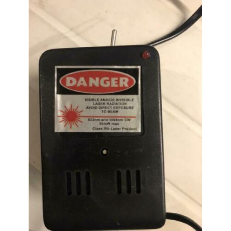 Groene laser los