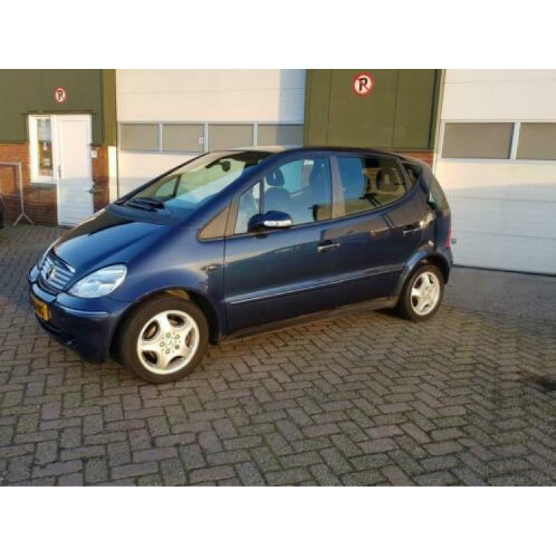 Mercedes A-Klasse 1.6 A160 Lang AUT 2003 Blauw