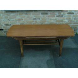 pastoe salontafel teak met omkeerbaar blad - jaren '70