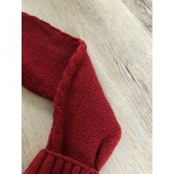 Forvi donker rood vest xxl of oversized als M/L