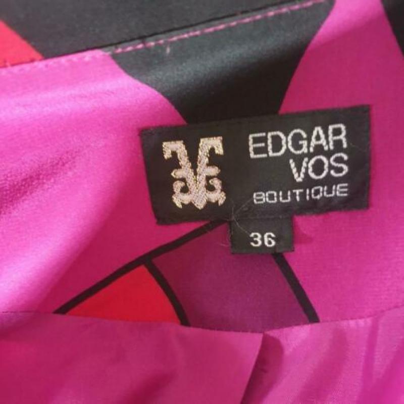 Edgar Vos 100% zijden colbertjasje maat 36