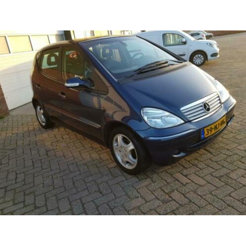 Mercedes A-Klasse 1.6 A160 Lang AUT 2003 Blauw