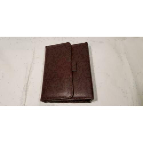 F023 agenda organizer bruin kunstleder papierform. 95x171 mm