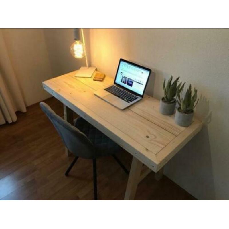 Bureau tafels steigerhout