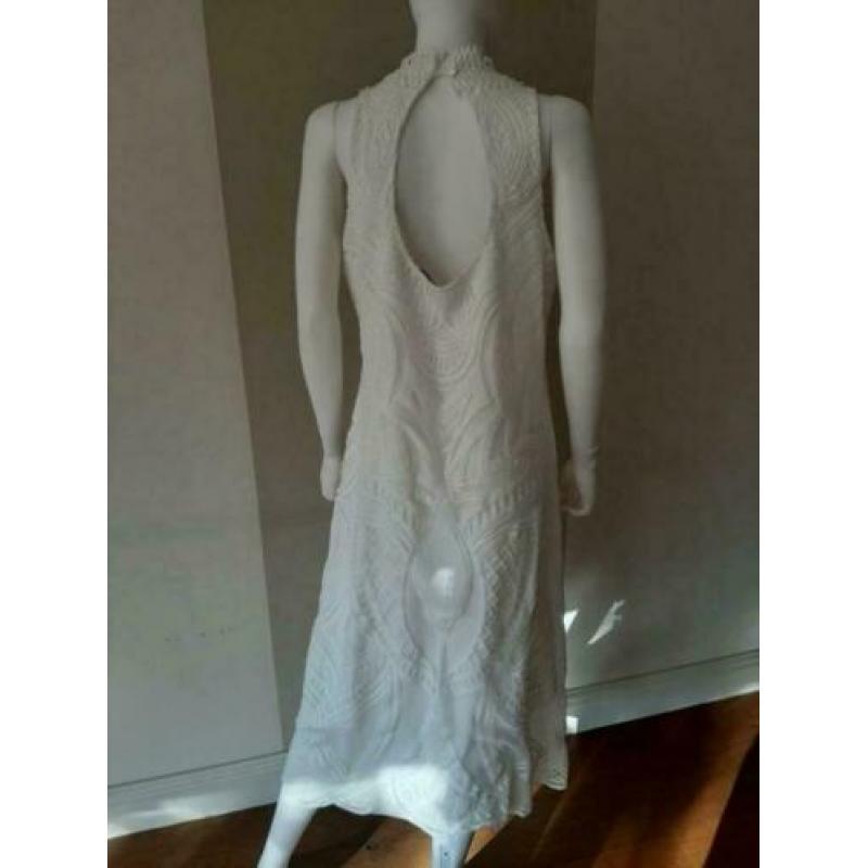 Stretch Jurk ANA ALCAZAR maat 42 off white