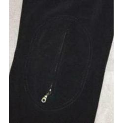 CAMBIO pantalon, 3/4 capri, zwart, Mt. 36