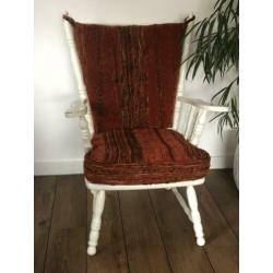 Vintage stoel opnieuw bekleed