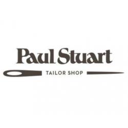Paul Stuart overhemd. Bruin Blauw gestreept. Maat XXL / 2XL