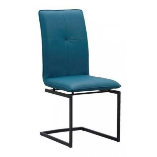 Stoelen eetkamer l petrol l blauw groen l 6 stuks