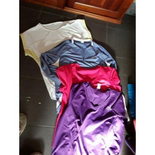 Sportkleding dames lot...6 stuks voor 10 € KALENJI