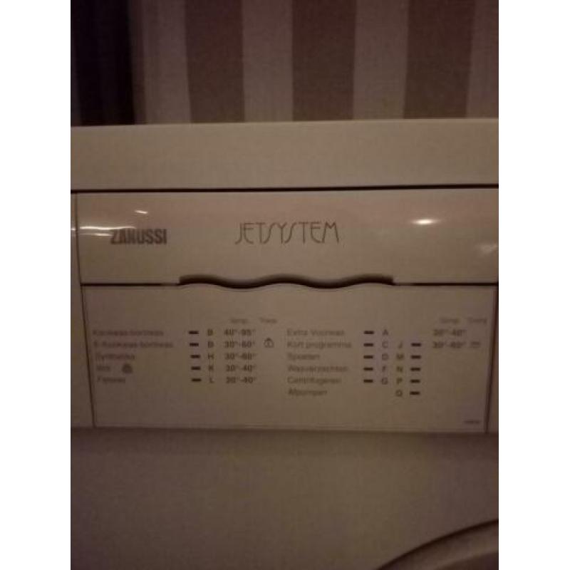 Goed werkende wasmachine van zanussi