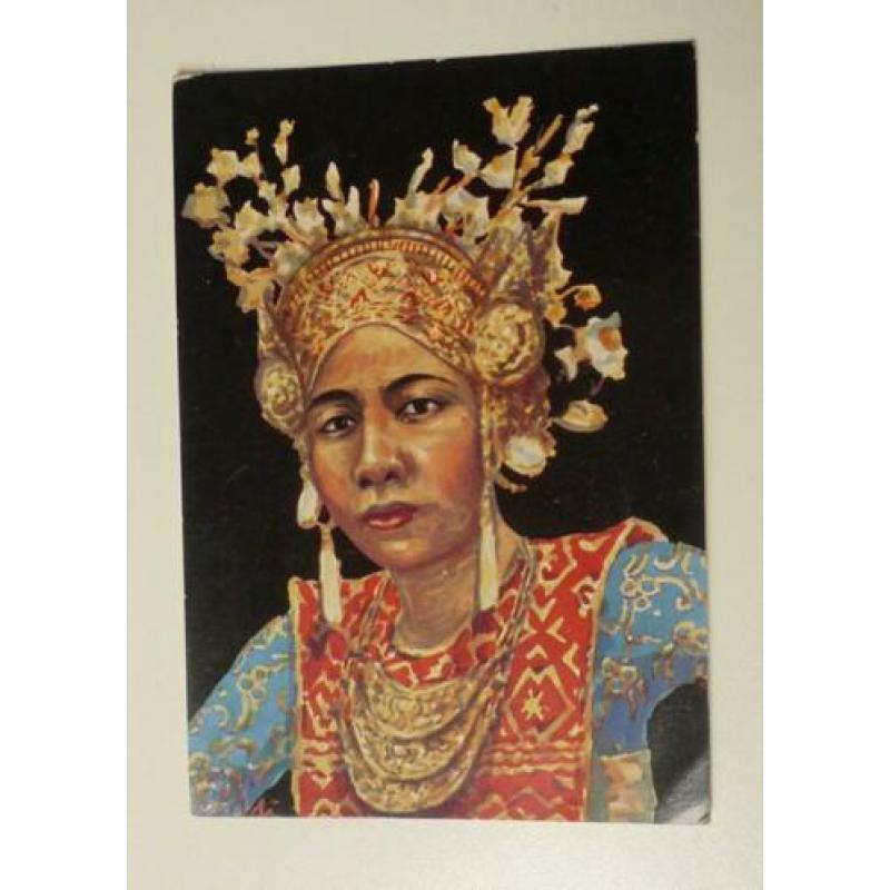 Oude ansicht Legong Bali Indië / Batavia Java ansichtkaart
