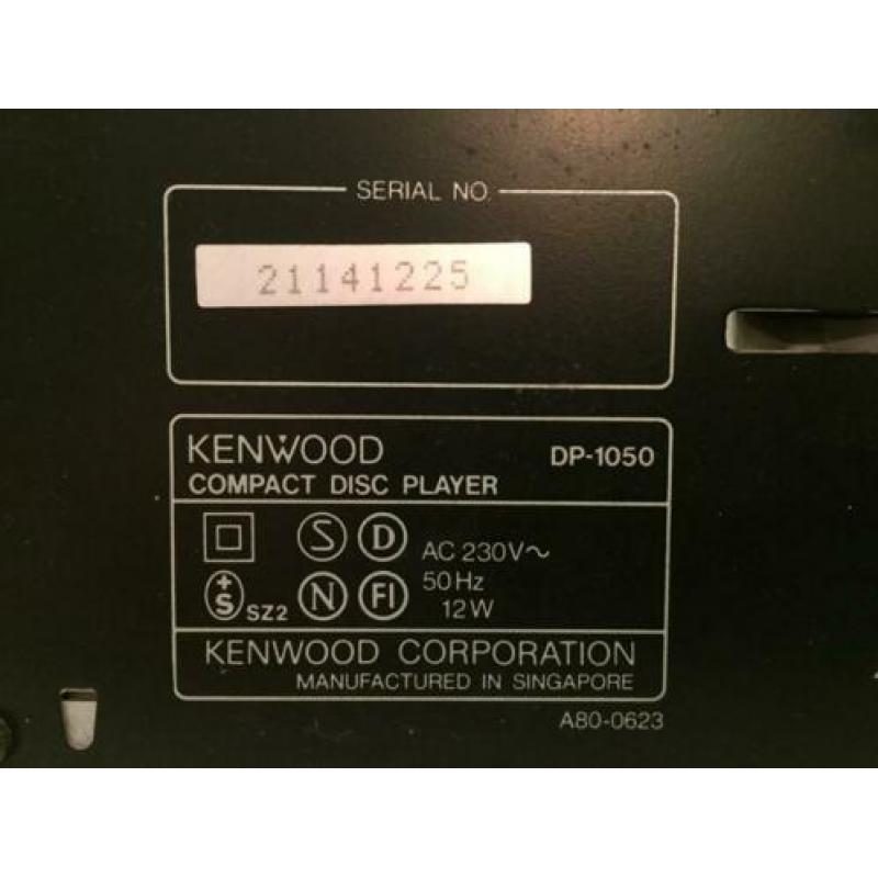 Kenwood, DP-1050.