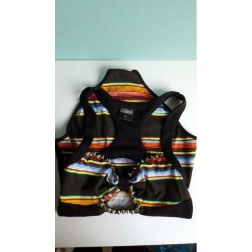 Freak of Nature studded bodysuit maat 8/36.