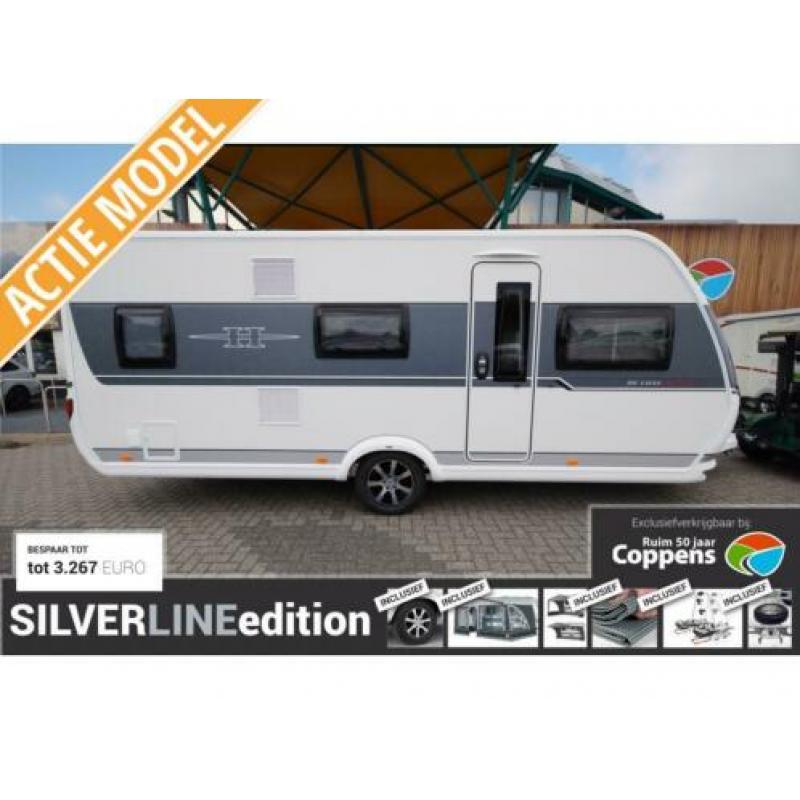 Hobby De Luxe Edition 545 kmf 2020 SILVERLINE ACTIE COMPLEET