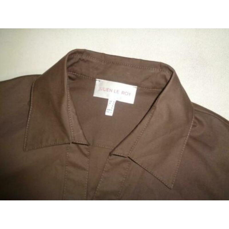 JULIEN LE ROY chocolade bruine jurk