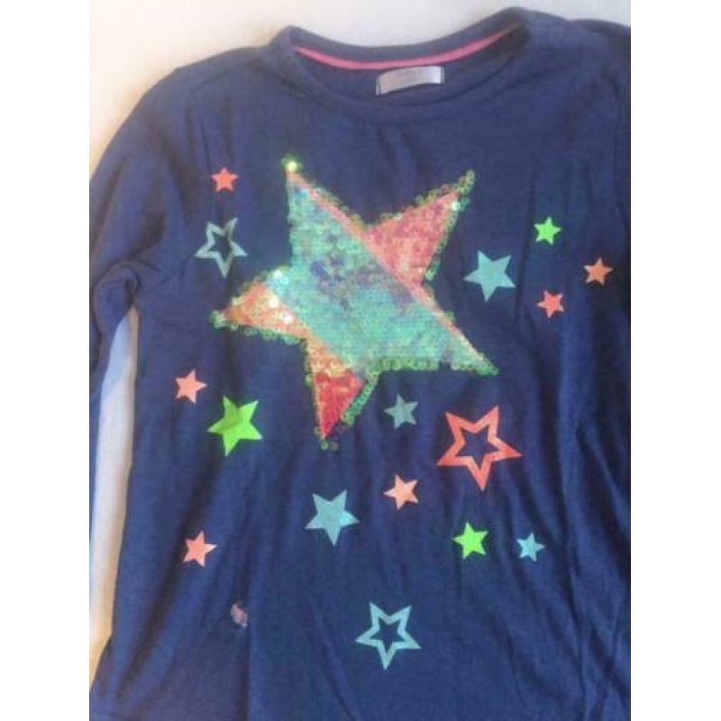 Nieuw stars longsleeves, maat: 104