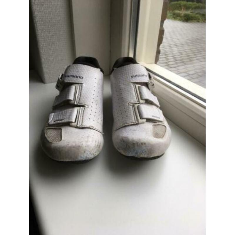 Shimano RP5 racefietsschoenen wit, maat 37