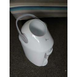 Pretura Diaper Keeper wit luieremmer