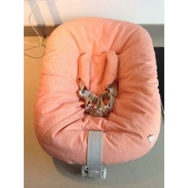 Stokke tripp trapp new born set coral confetti
