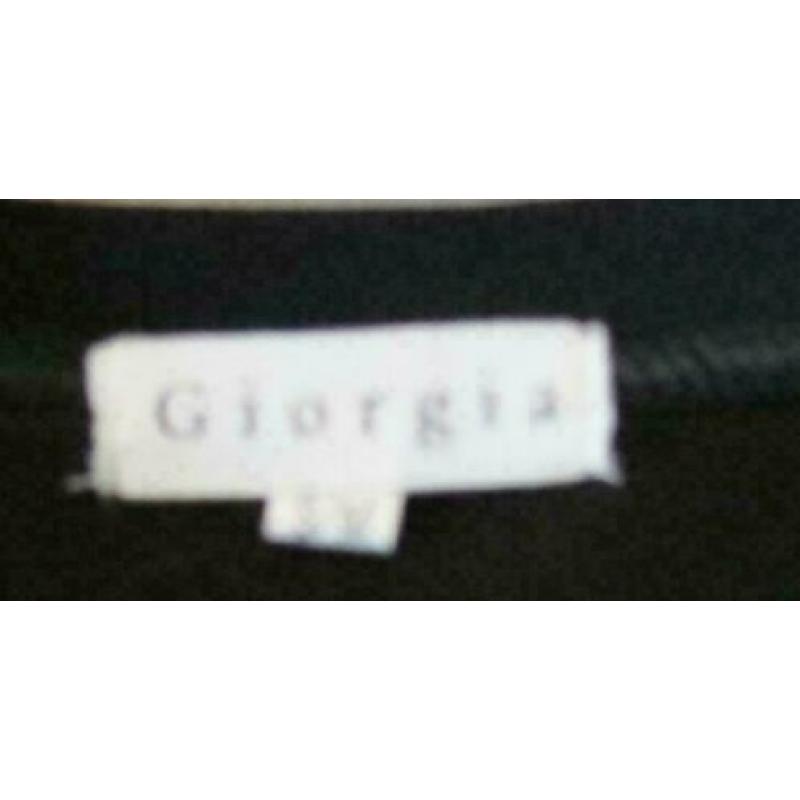 Giorgia zwarte sweat jurk maat S maat M NYORK Vintage print