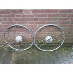 Mooie 2 voorweil electrische fiets met motor