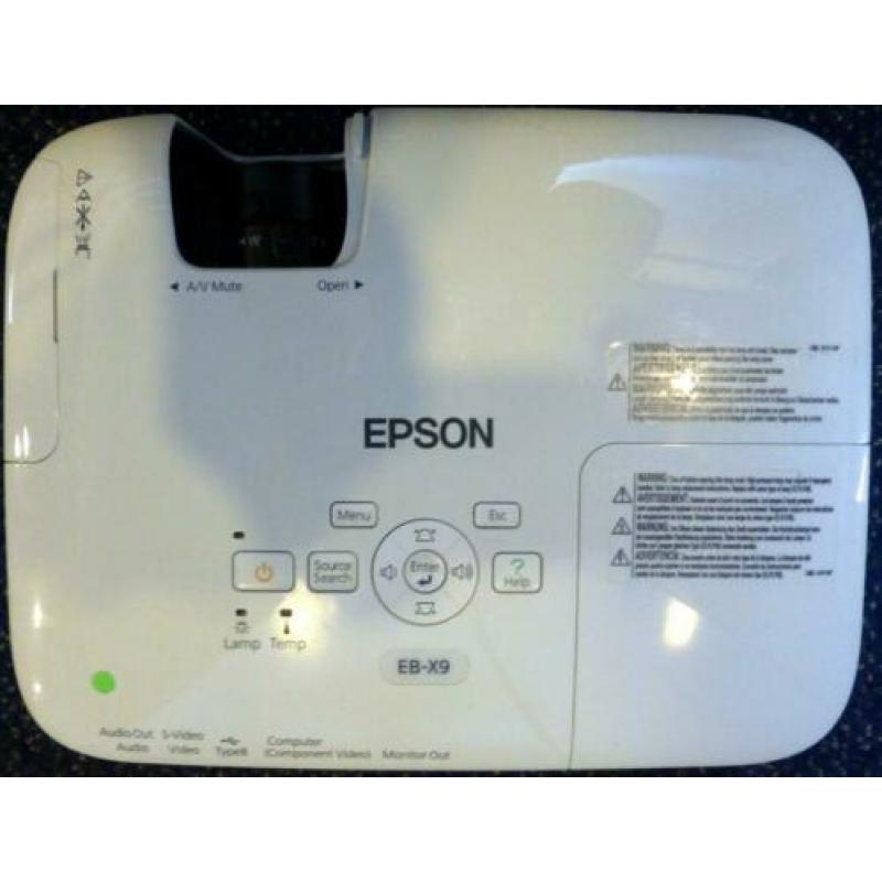Beamer Epson EB-X9, foutmelding, ook voor onderdelen