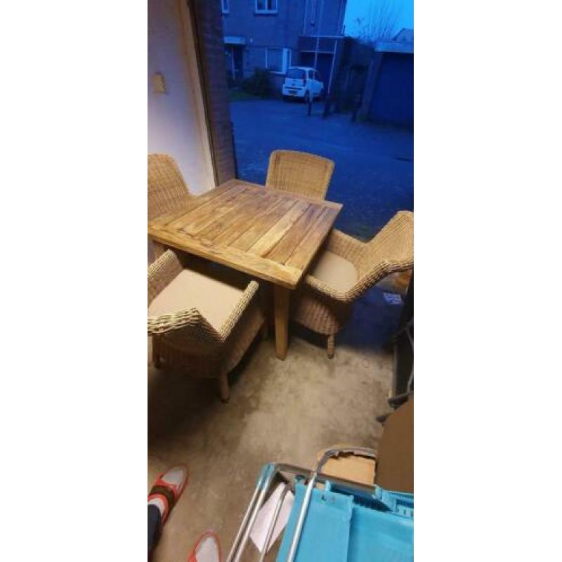 Mooie 4 Seasons Outdoor 4SO tuinstoelen tuinstoel tuinset