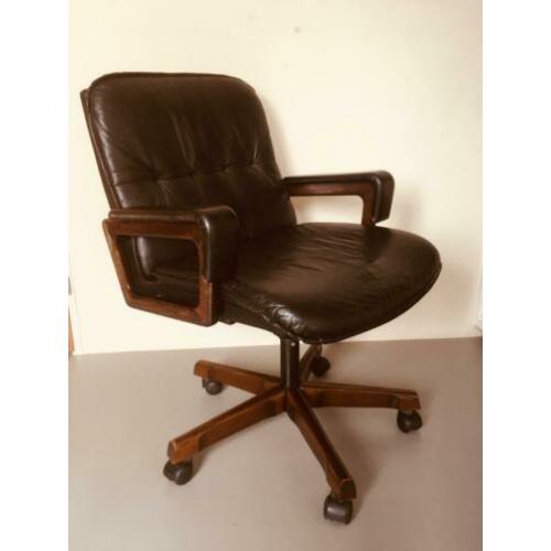 King Chair - Retro vintage design bureaustoel / fauteuil