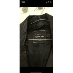 Topman 100% leren jas maat S